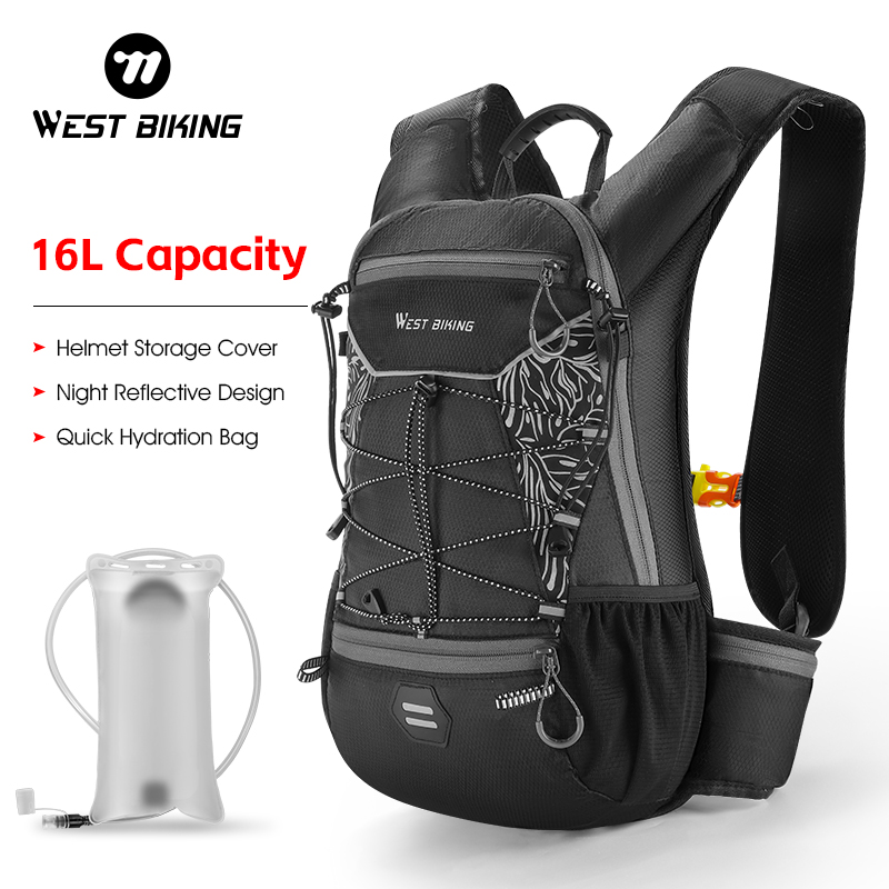 Cycling Commuter Backpack - Mochila de Ciclismo WEST BIKING 16L