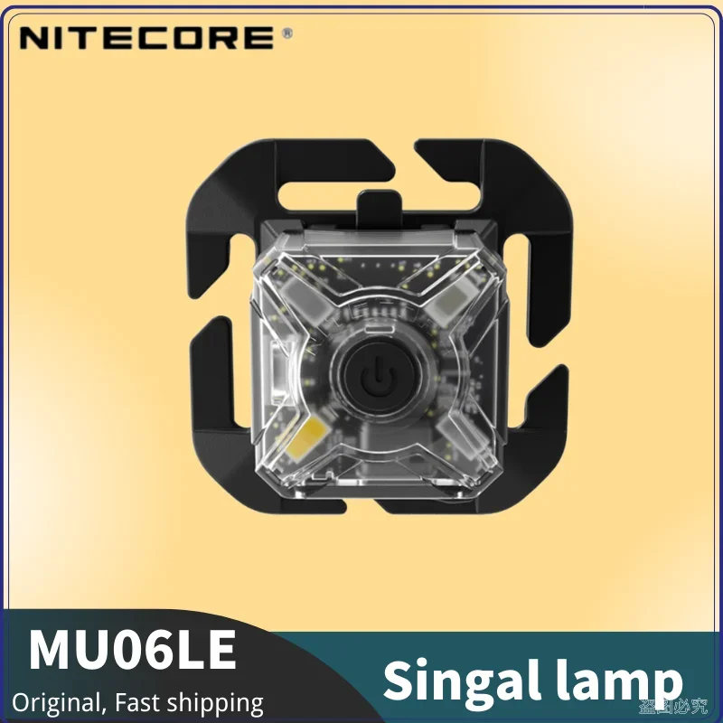 Cycling Commuter Backpack - Nitecore nu06 le luz de sinal