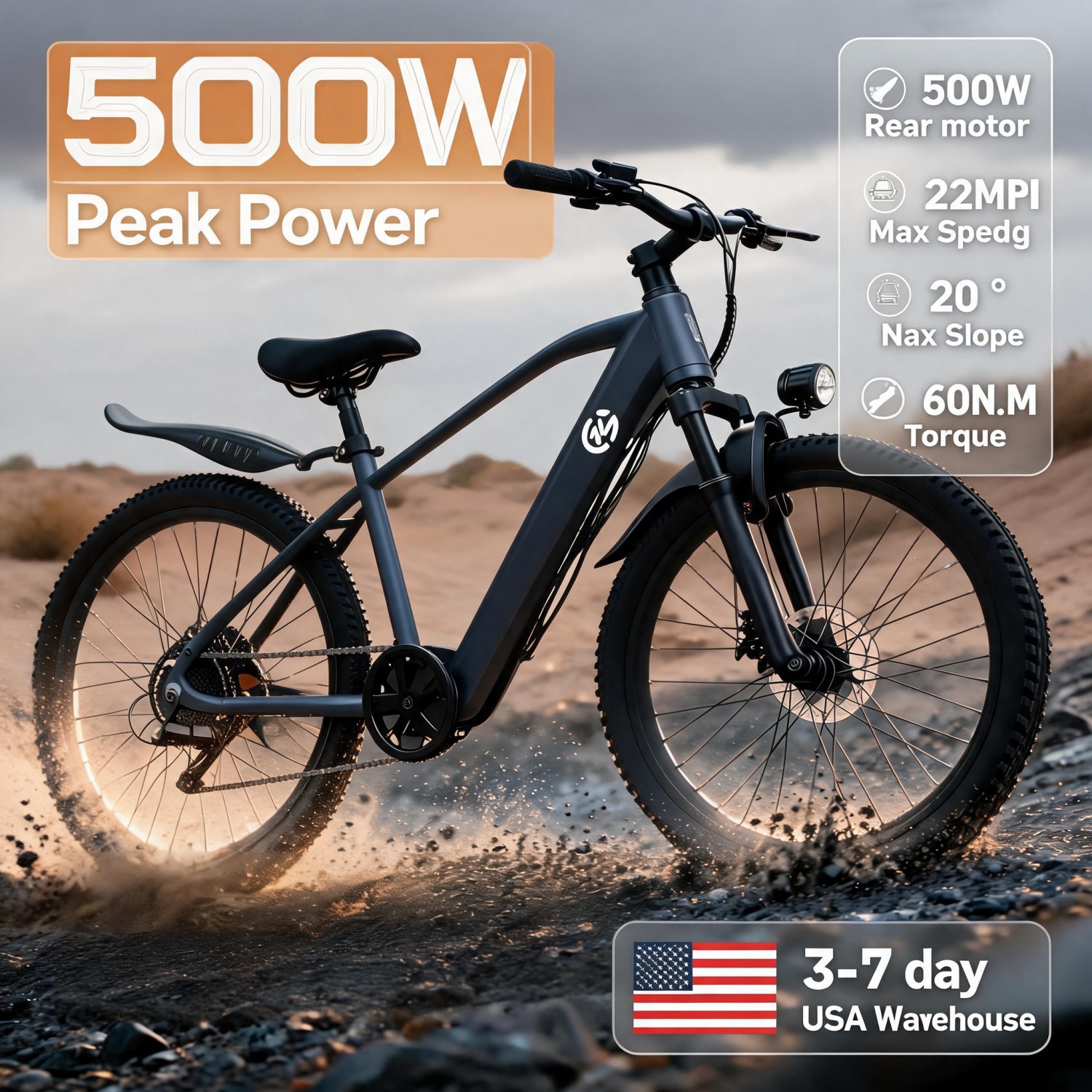 Cycling Commuter - Bicicleta elétrica todo-o-terreno Cyber Monday, e-bike