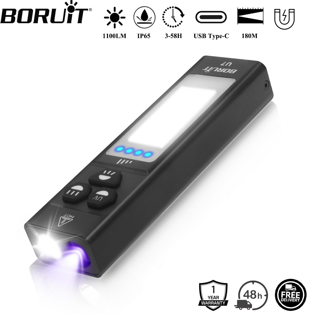 Cycling To Work - Boruit u7 uv led edc lanterna