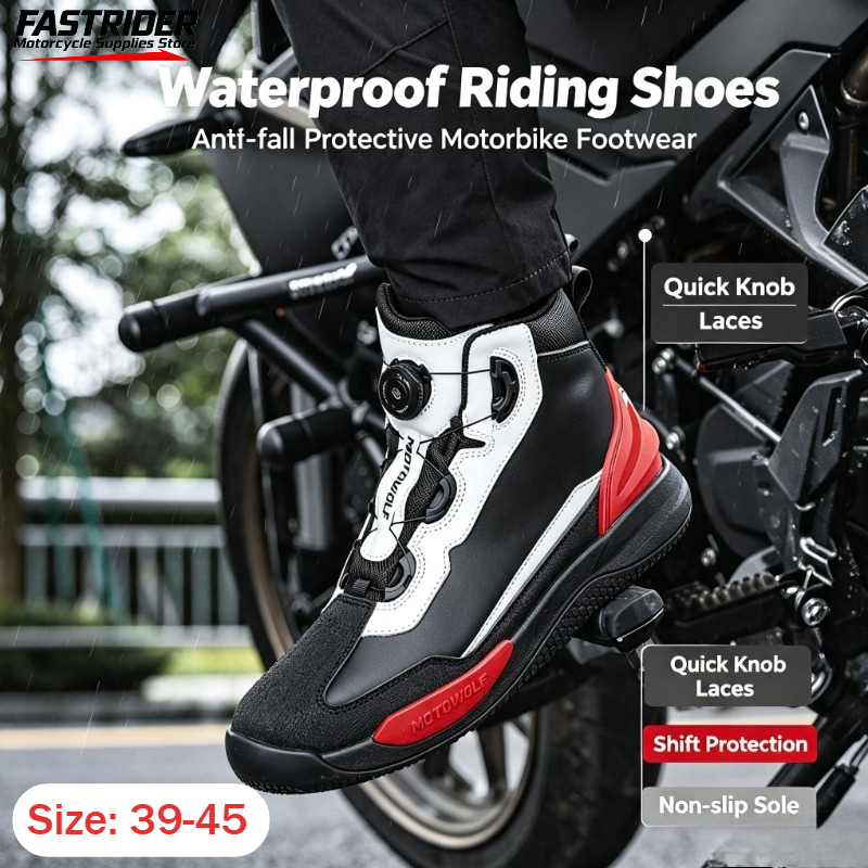 Cycling Commute Shoes - Botas de Ciclismo Masculinas Impermeáveis de