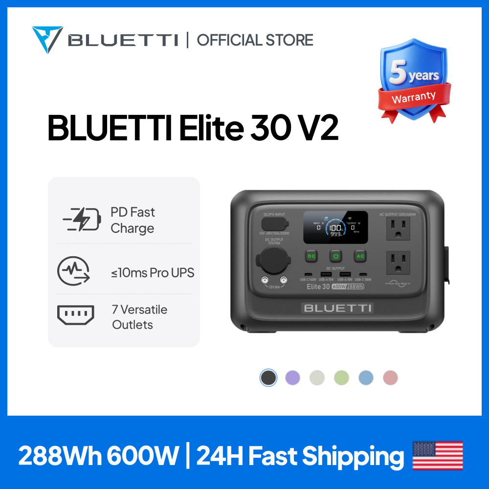 Usb Charger Dynamo - 【Renovado】Estação de Energia Portátil BLUETTI Elite
