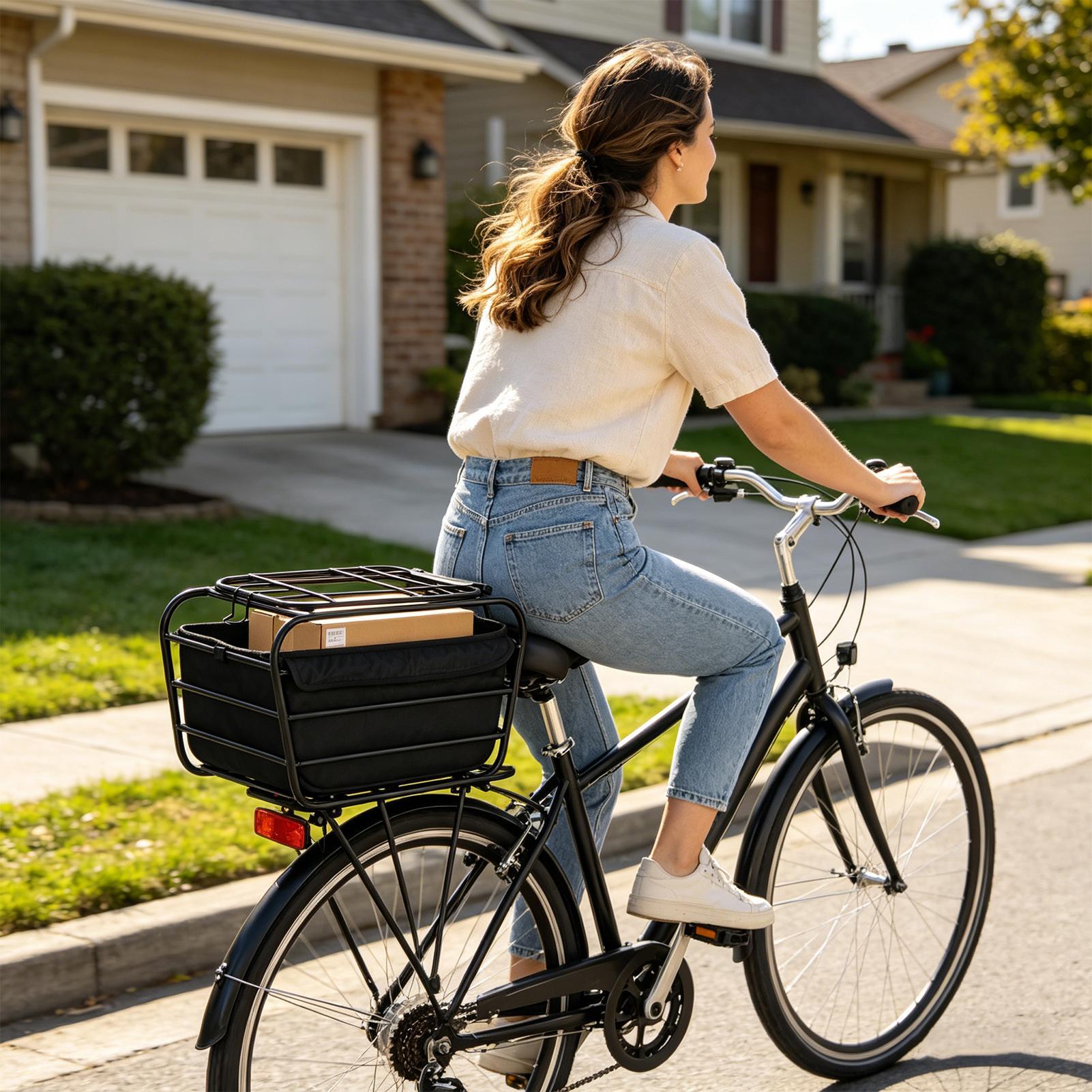 Cesta de Bicicleta Reforçada d - Cycling Commuter avaliação e preço