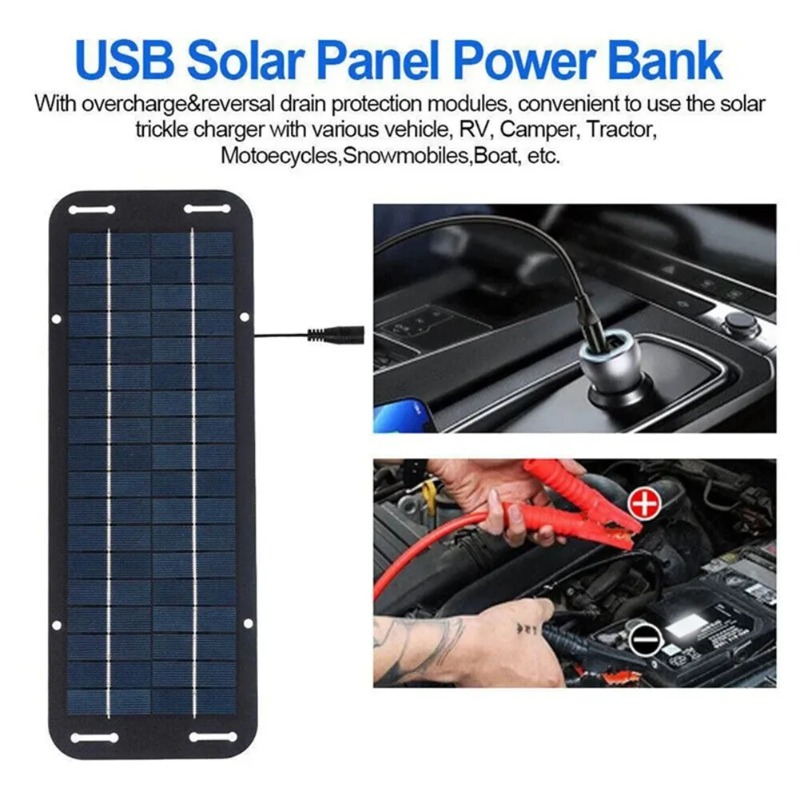 Kit de Painel Solar 12V IP65 à - Usb Charger Dynamo avaliação e preço