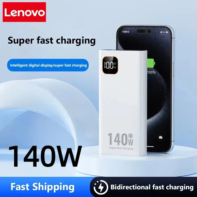 Power Bank Lenovo 140W 500000m - Usb Charger Dynamo avaliação e preço