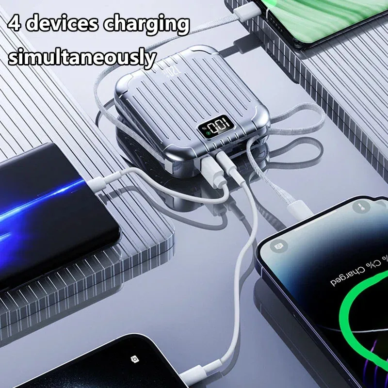 50000mAh Mini Compact Convenie - Usb Charger Dynamo avaliação e preço