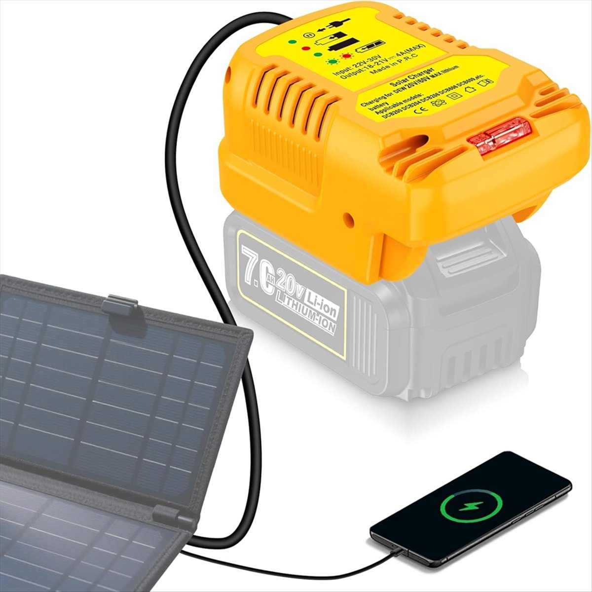 Adaptador Carregador Solar par - Usb Charger Dynamo avaliação e preço