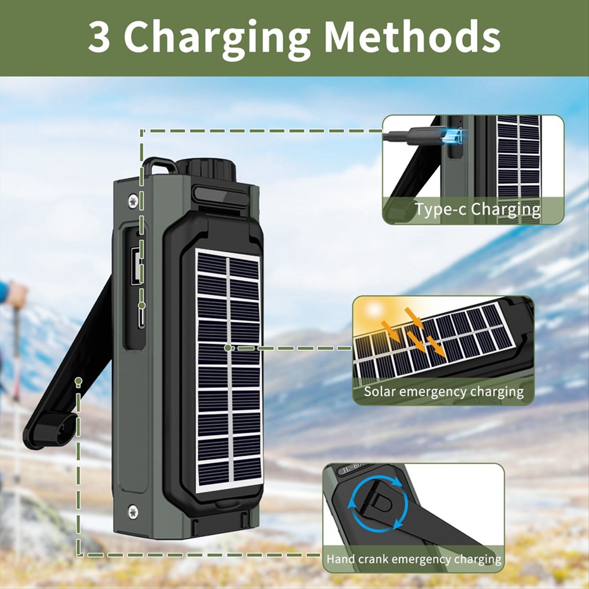 Rádio Solar Portátil A26Z, Rád - Usb Charger Dynamo avaliação e preço