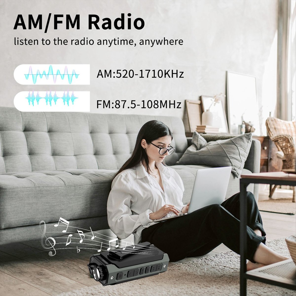 Rádio Solar Portátil A26Z, Rád - Usb Charger Dynamo avaliação e preço