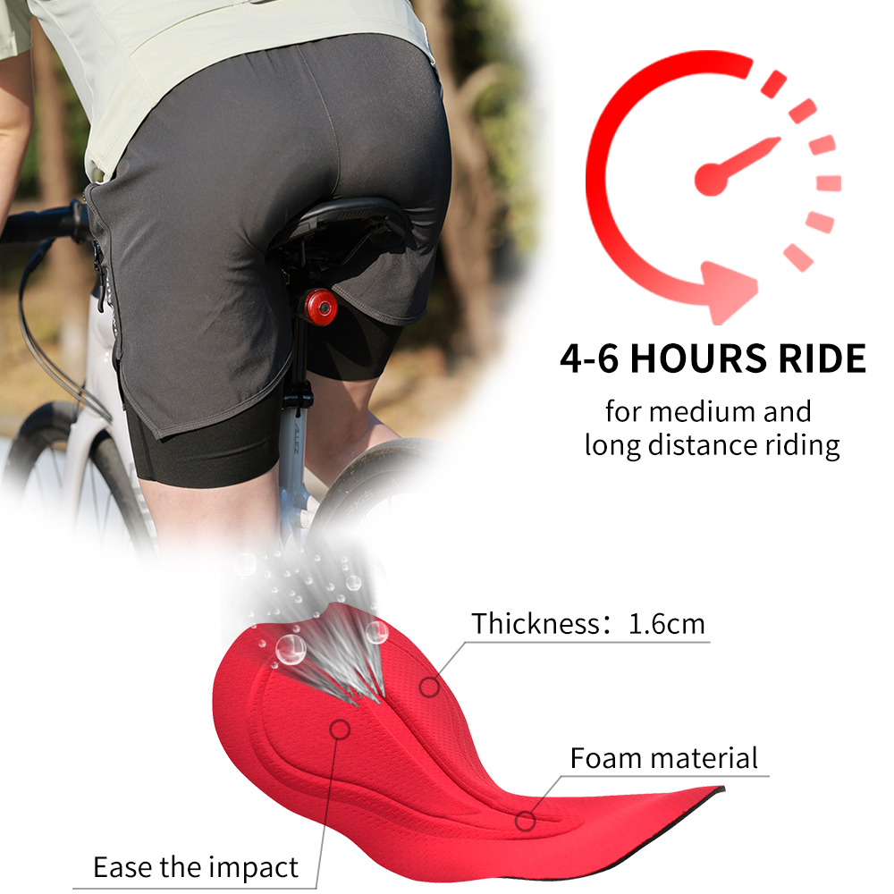 Wosawe mtb shorts verão dos ho - Cycling Commuter Trousers avaliação e preço