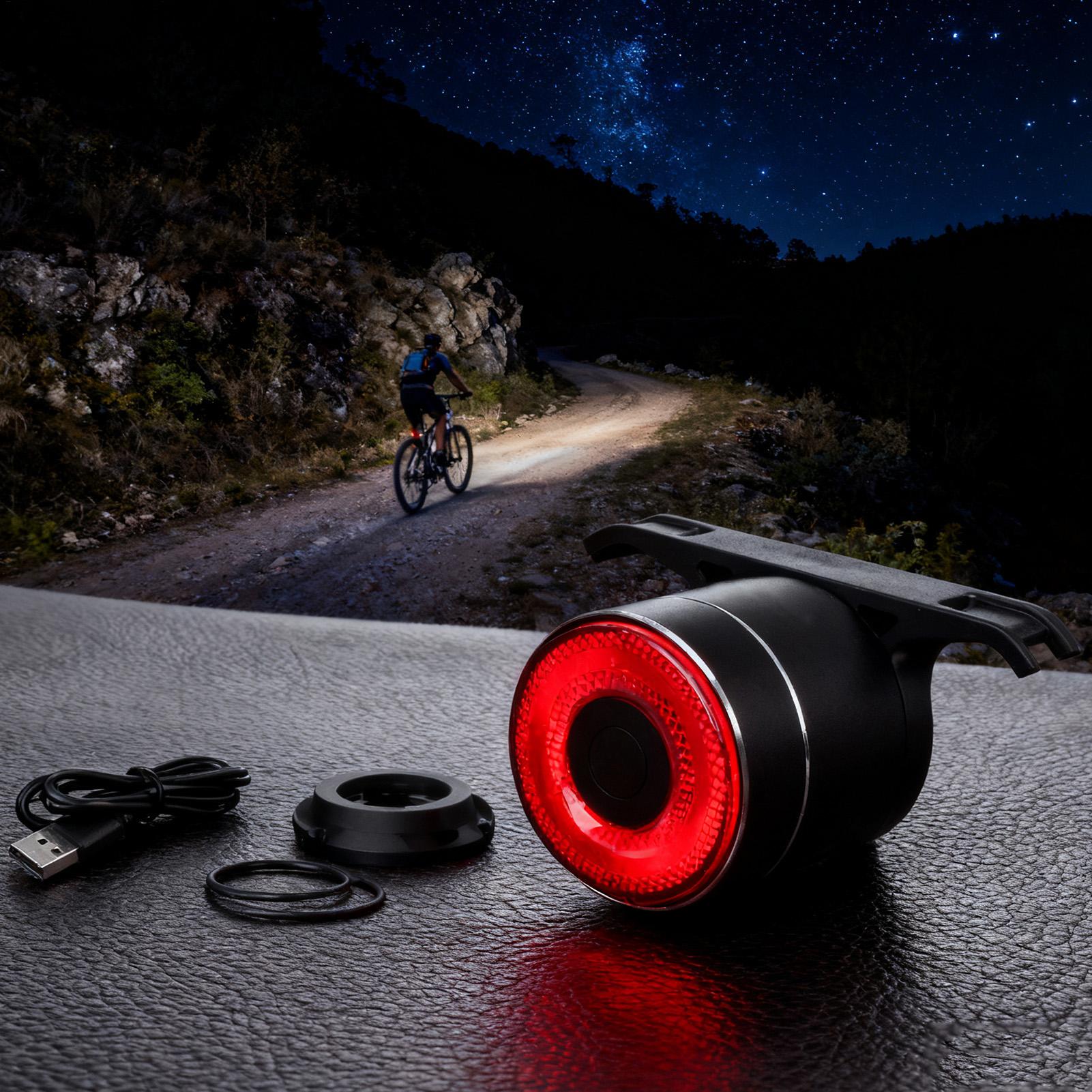 Luz traseira da bicicleta inte - Cycling Commuter avaliação e preço