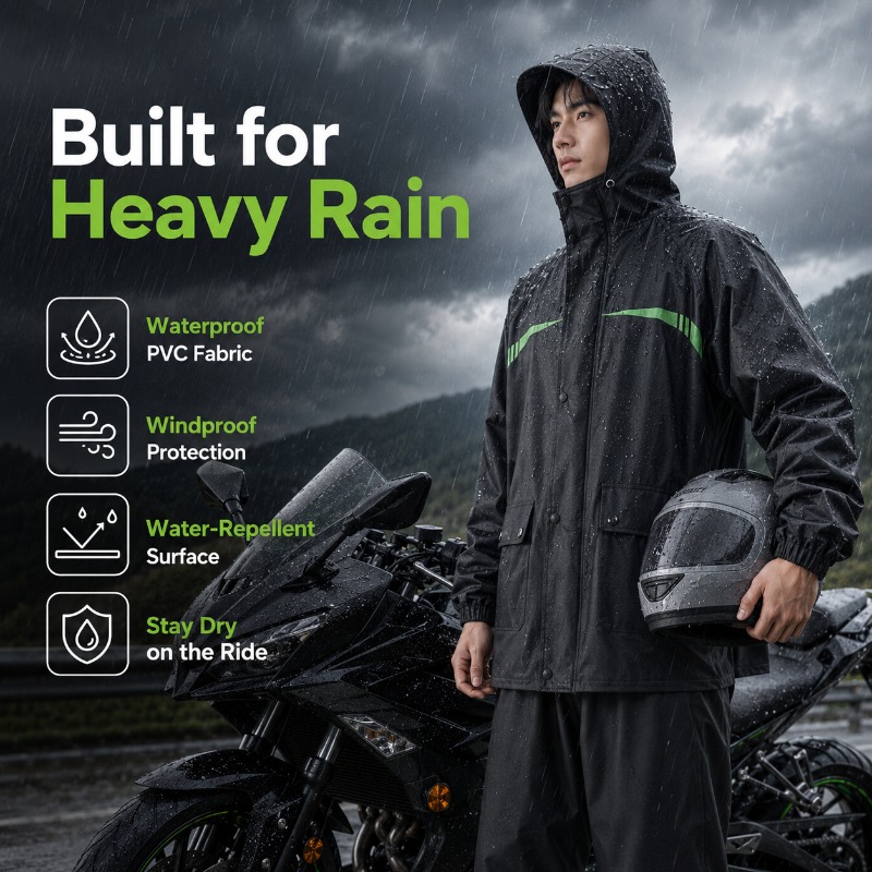 Conjunto de Chuva Impermeável  - Cycling Commute Jacket avaliação e preço